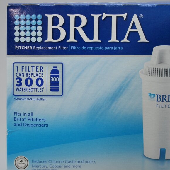 Two - 5 Packs (10) Brita 636011 Replacement Water Filters Pitchers & Dispensers - Picture 3 of 9